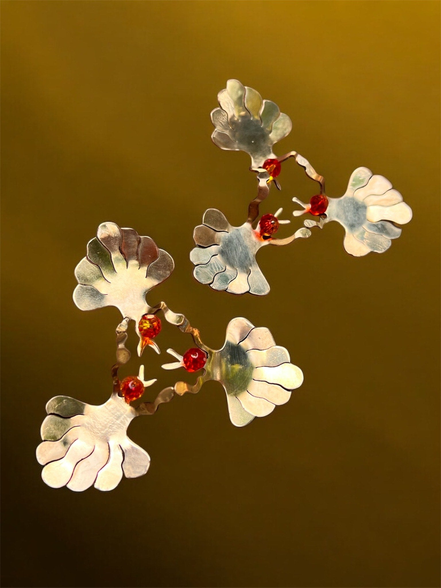 Canto Del Flamboyán Earrings